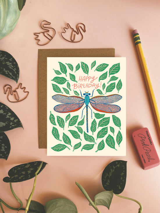 Dragonfly Birthday Card