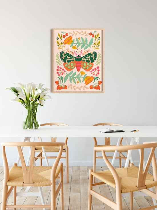 Garden Moth - Art Print