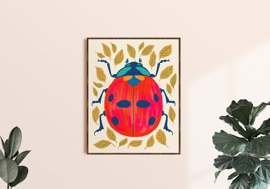 Lady Bird - Art Print